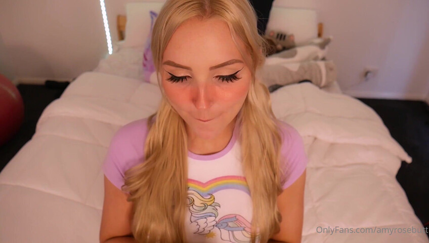 Amy Rose Butt - 28 July 2021 - Deepthroat JOI