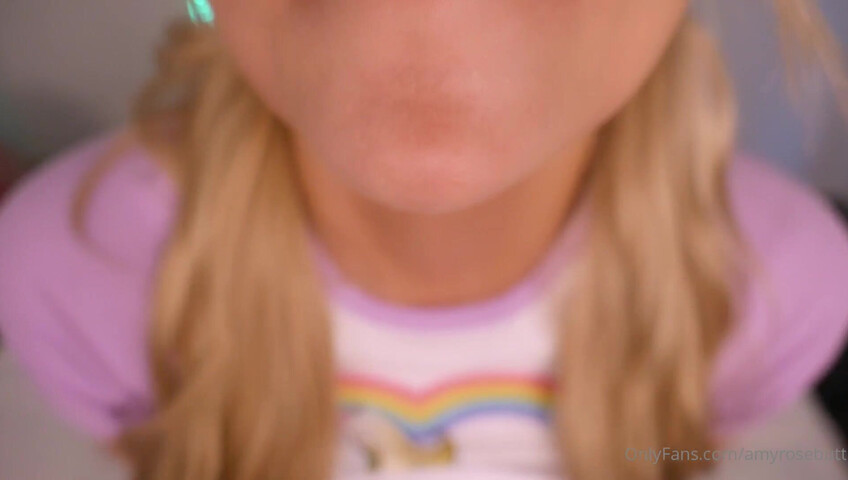 Amy Rose Butt - 28 July 2021 - Deepthroat JOI