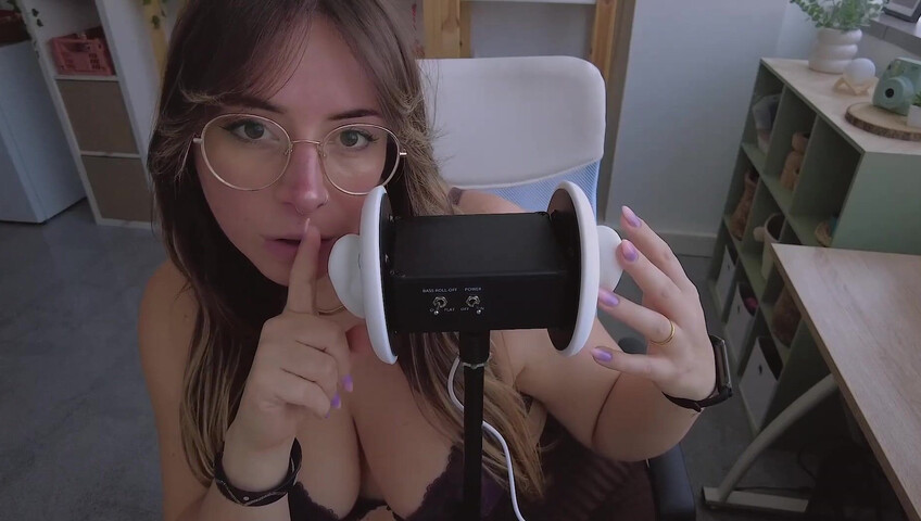 Andrea ASMR - Intense Ear Licking for You