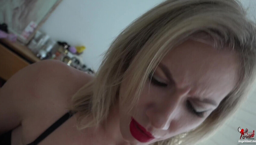 Angel The Dreamgirl - The Power Of Her Big Cleavage