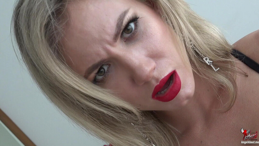 Angel The Dreamgirl - The Power Of Her Big Cleavage