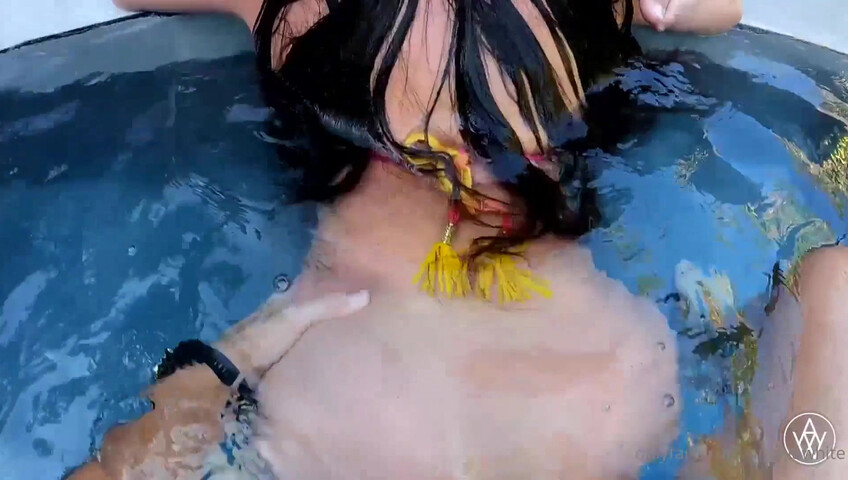 Angela White - Angela And Lena Paul Pool Threesome