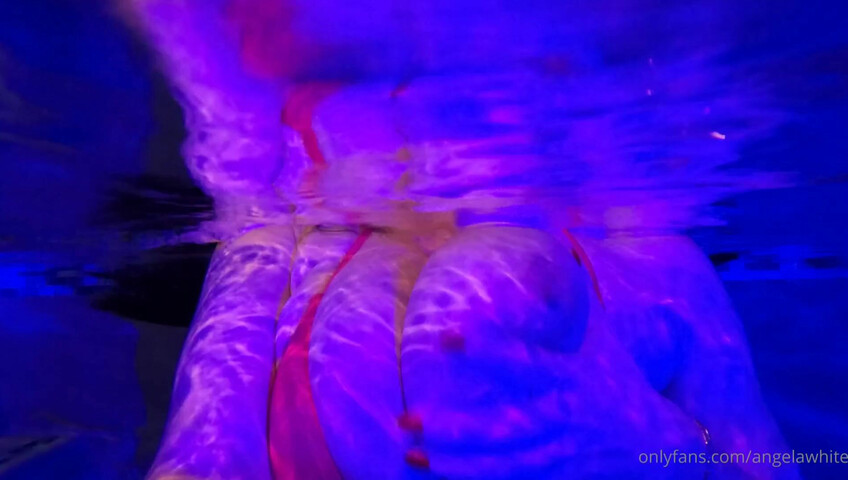 Angela White Porn - Late Night Dip