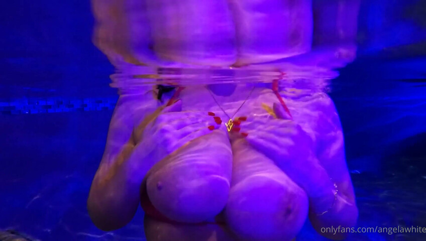 Angela White Porn - Late Night Dip