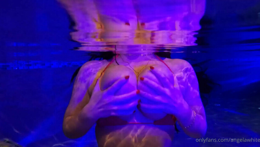Angela White Porn - Late Night Dip