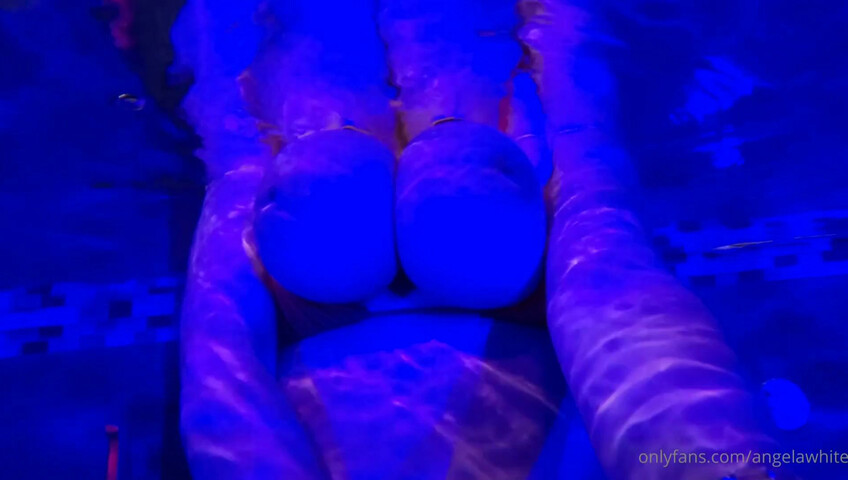 Angela White Porn - Late Night Dip