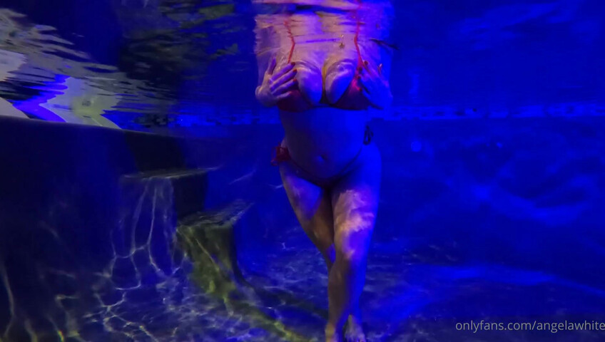 Angela White Porn - Late Night Dip