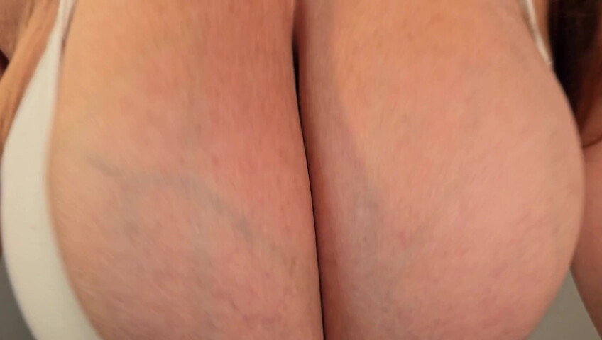 Annabelle Rogers - Step-mom Punishes step-son for Perving Using Her Big Boobs POV