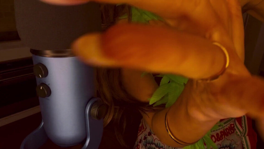 Anne ASMR - Bikini try on and lace thong scratching