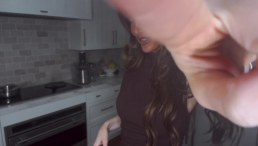 Anne ASMR - Flirty Neighbor hair cutting Kissing