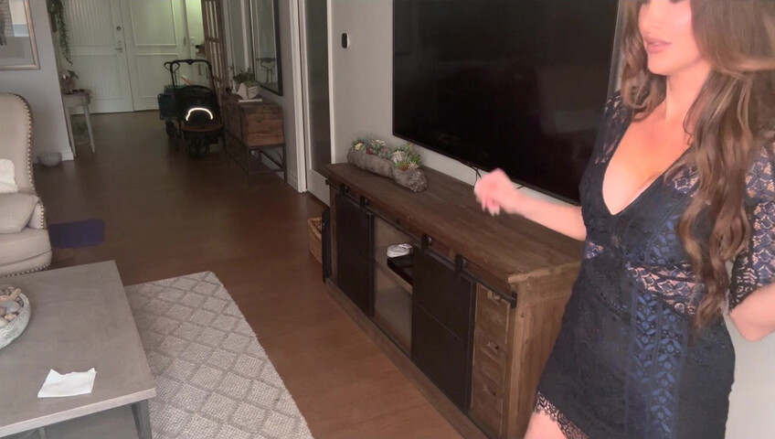 Anne ASMR - Up close hand movements and Skimpy Dress Try On