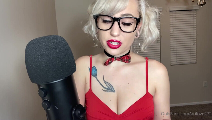 Ari Love ASMR - Big Dildo Fucking