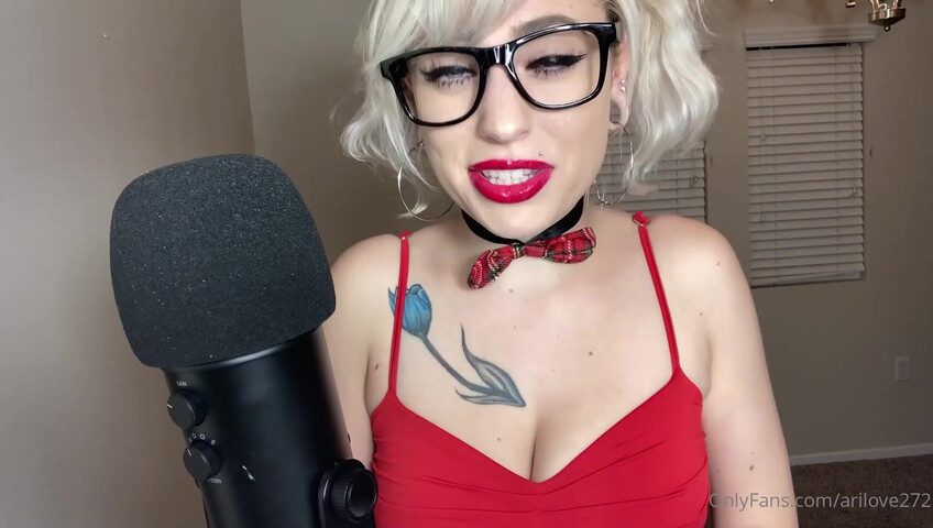 Ari Love ASMR - Big Dildo Fucking