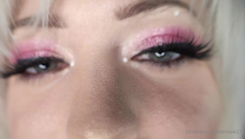 AriLove - 22 July 2025 - ASMR Eye Contact & Slow Suck Challenge