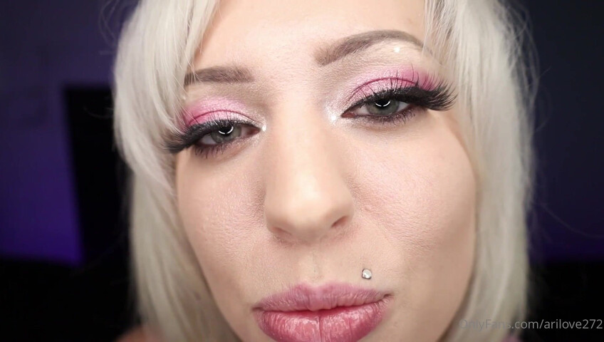 AriLove - 22 July 2025 - ASMR Eye Contact & Slow Suck Challenge