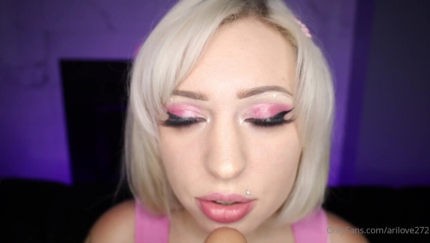 AriLove - 22 July 2025 - ASMR Eye Contact & Slow Suck Challenge