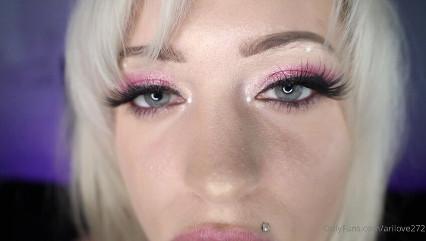 AriLove - 22 July 2025 - ASMR Eye Contact & Slow Suck Challenge