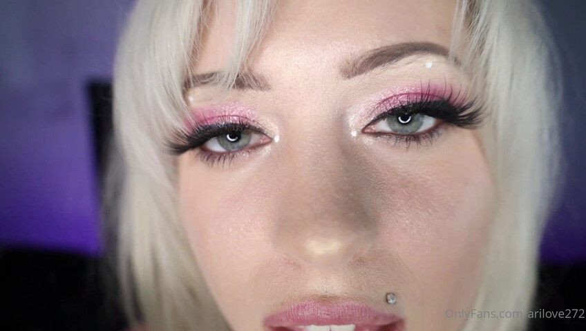AriLove - 22 July 2025 - ASMR Eye Contact & Slow Suck Challenge