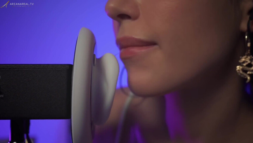 ArianaRealTV ASMR - Wet Ear Licking