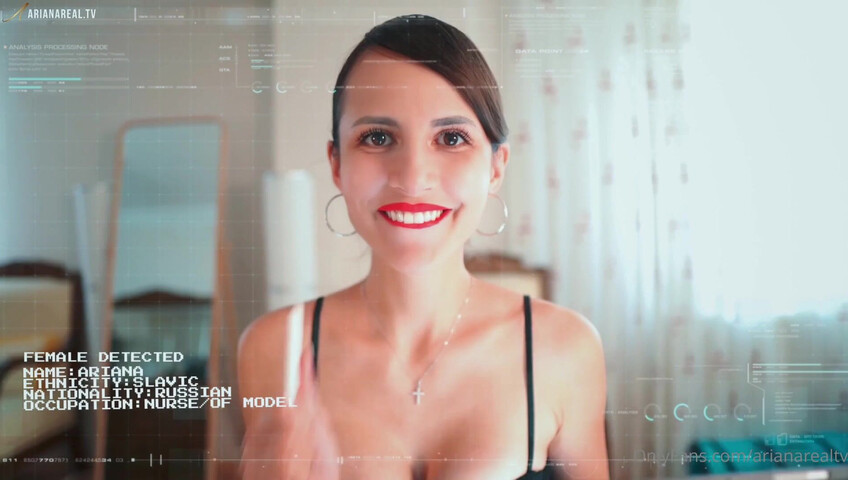 ArianaRealTV ASMR Real Blowjob - AI Robot Roleplay