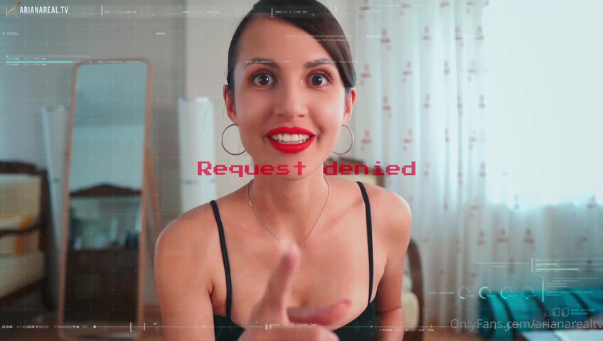 ArianaRealTV ASMR Real Blowjob - AI Robot Roleplay