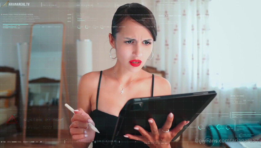 ArianaRealTV ASMR Real Blowjob - AI Robot Roleplay