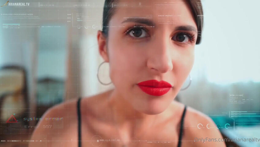 ArianaRealTV ASMR Real Blowjob - AI Robot Roleplay