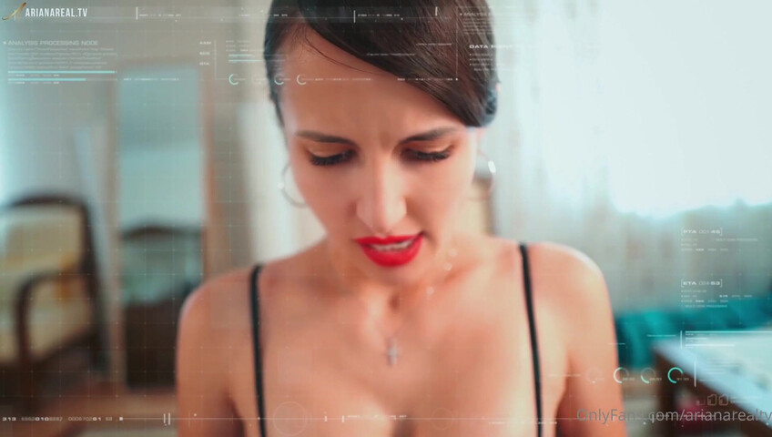 ArianaRealTV ASMR Real Blowjob - AI Robot Roleplay