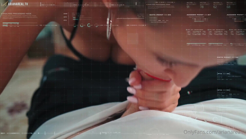 ArianaRealTV ASMR Real Blowjob - AI Robot Roleplay