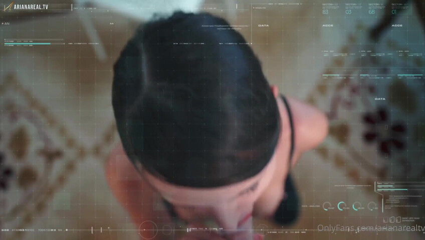 ArianaRealTV ASMR Real Blowjob - AI Robot Roleplay