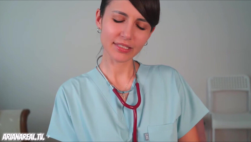 ArianaRealtv ASMR - Nurse Ariana Helps You with Donating Samples Part 1 & 2