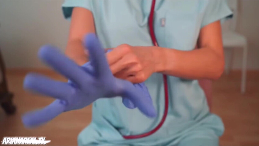 ArianaRealtv ASMR - Nurse Ariana Helps You with Donating Samples Part 1 & 2