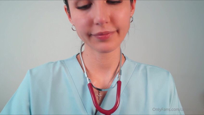 ArianaRealtv ASMR - Nurse Ariana Helps You with Donating Samples Part 1 & 2
