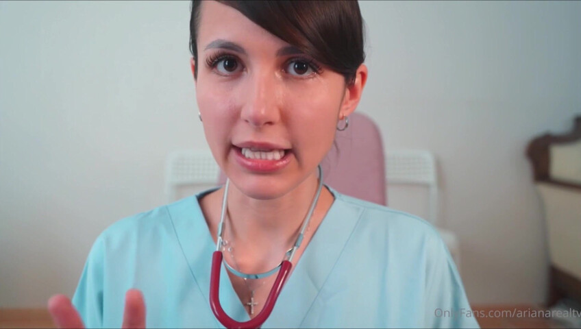 ArianaRealtv ASMR - Nurse Ariana Helps You with Donating Samples Part 1 & 2