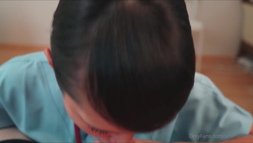 ArianaRealtv ASMR - Nurse Ariana Helps You with Donating Samples Part 1 & 2