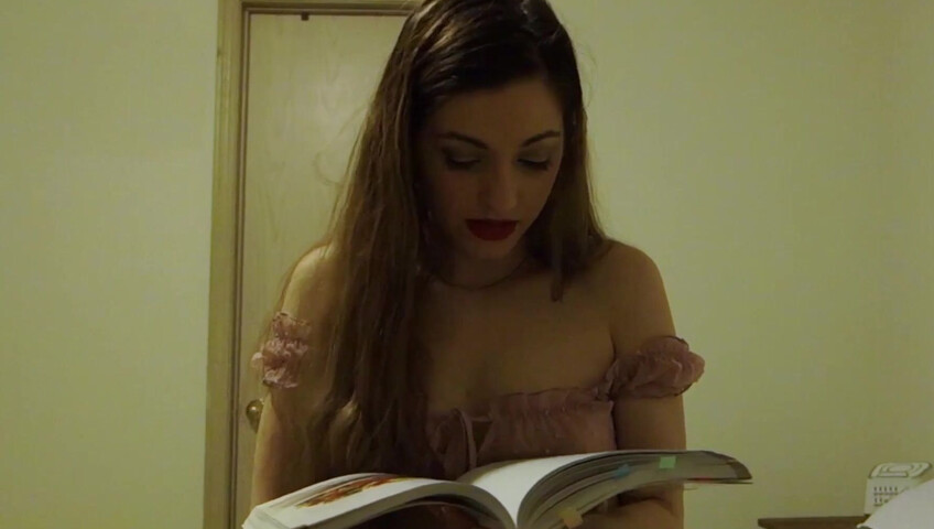 AriesMoon ASMR Patreon - Distracted Reading