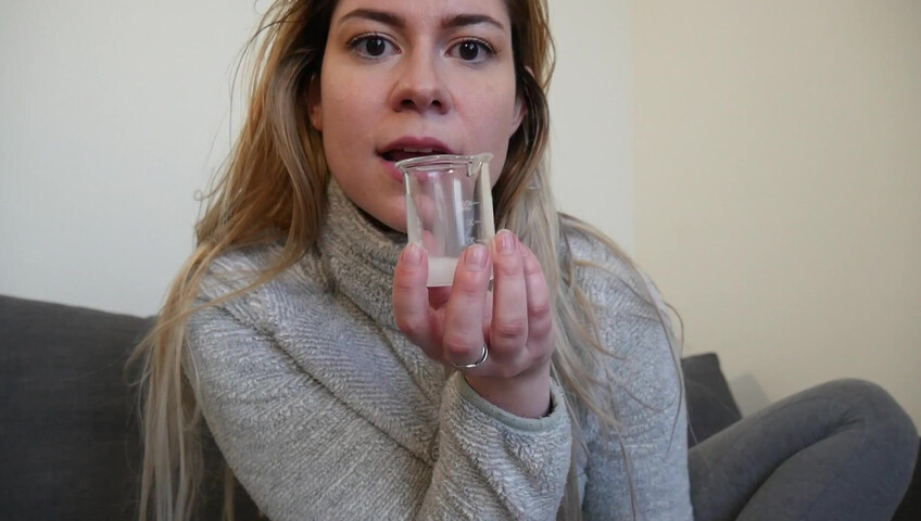 Ashley Alban - Fleece Enthusiast Eats Cum