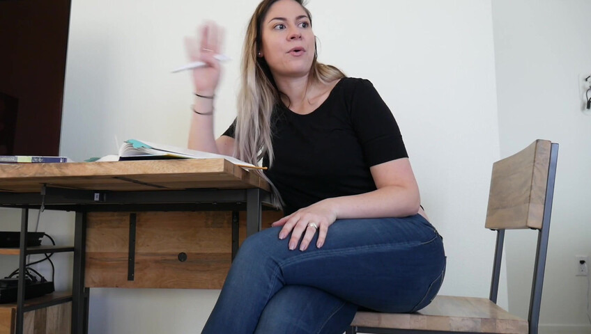 Ashley Alban - Teacher Has Crack