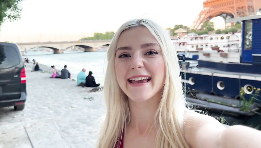Eva Elfie Gets Fucked By A Stranger In Paris - Blowjob, Outdoor, Sex, Amateur, Big Ass, Big Boobs, Big Lips, Big Pussy, Perfect Pussy, Perfect Tits, Teen, OnlyFans Model, POV, Public Blowjob, Stranger, Unshaved Pussy, Pink Pussy, Blonde, Sl