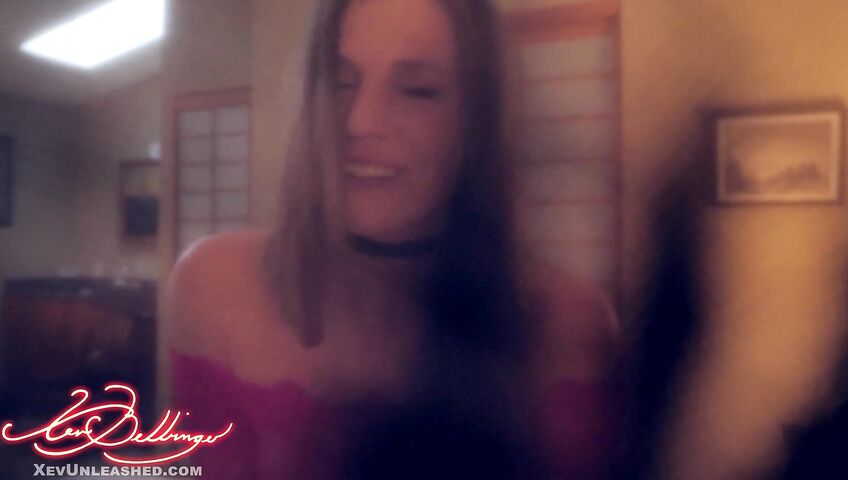 Xev Bellringer Teases Her Date - Seduction, Roleplay, Teasing, Boobs, Tits Out, Cleavage, Dirty Talk