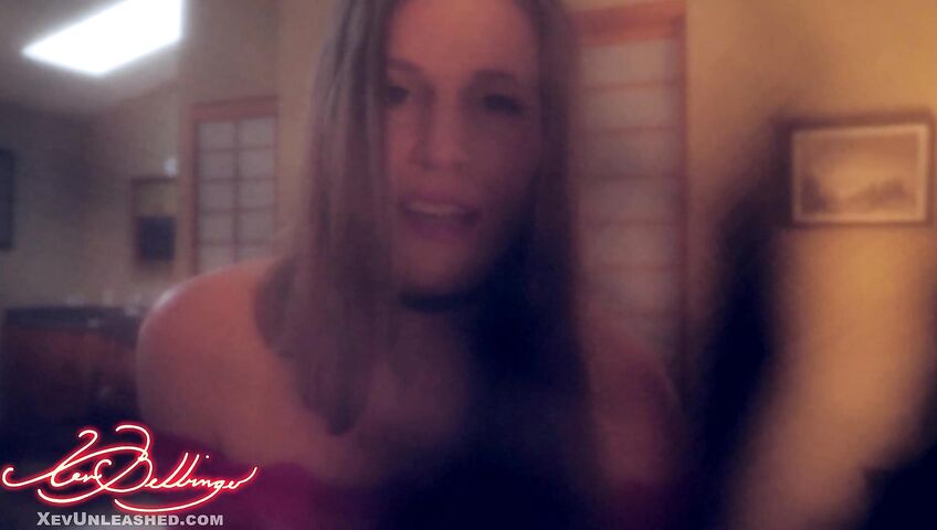 Xev Bellringer Teases Her Date - Seduction, Roleplay, Teasing, Boobs, Tits Out, Cleavage, Dirty Talk