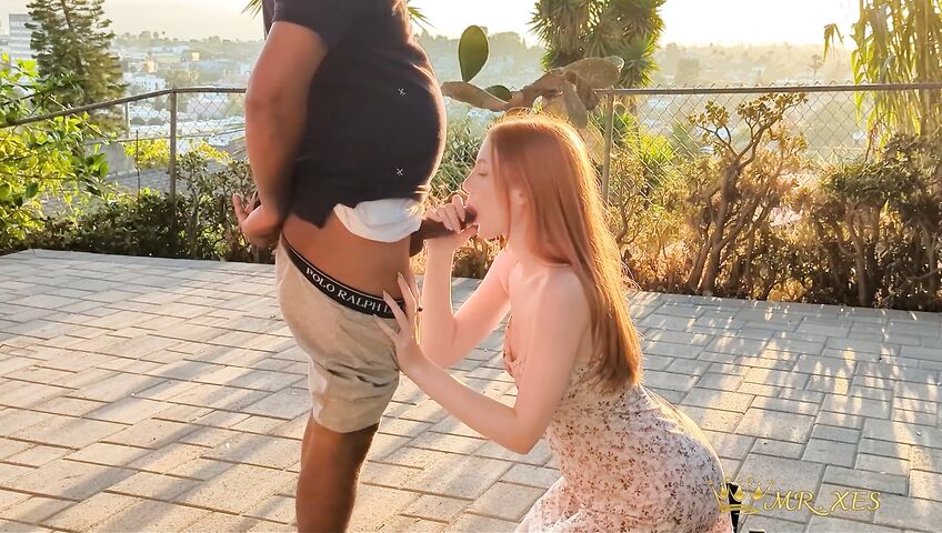DelilahDaughtley Gets Wrecked By A BBC - BBC, Blowjob, Sex, Deepthroat, Outdoor, Redhead, Ginger, Face Fucking, Sloppy, Sloppy Blowjob, Doggy Style, Standing Sex, Standing Doggystyle, Balls Deep, Balls Deep Vaginal, Bubble Butt, Missionary,