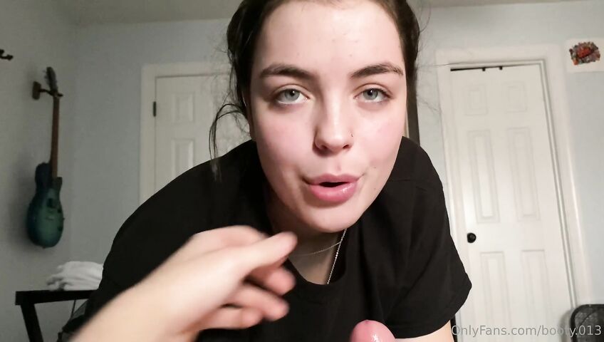 Booty.013 Gives Her Man A Blowjob - Blowjob, Big Boobs, Amateur Blowjob, Teen