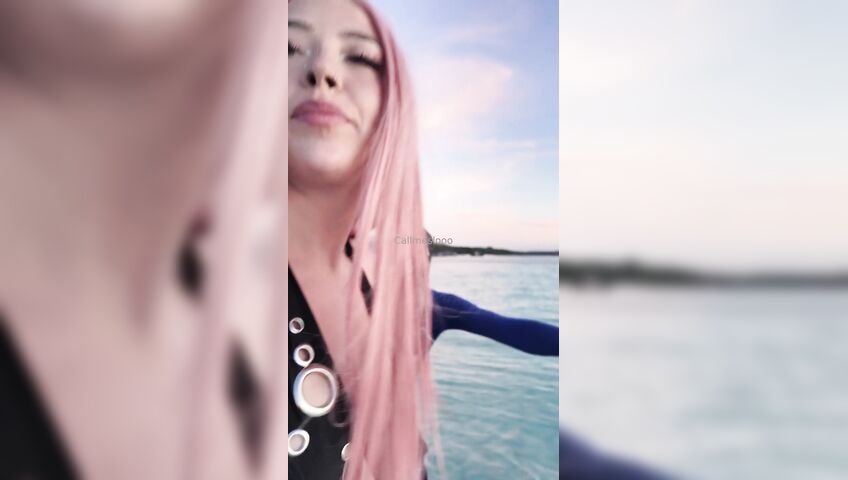 Call Me Slo Fuck In The Sea With A Jet Ski - Outdoor, Sex, Beach, Nude Beach, OnlyFans Model, OnlyFans, Perfect Tits, Perfect Pussy, Pink Hair, Pink Pussy