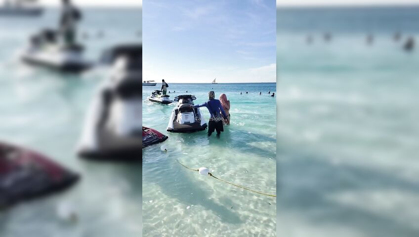 Call Me Slo Fuck In The Sea With A Jet Ski - Outdoor, Sex, Beach, Nude Beach, OnlyFans Model, OnlyFans, Perfect Tits, Perfect Pussy, Pink Hair, Pink Pussy