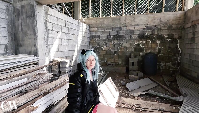 Chloe Wildd Gets Her Asshole Drilled As Rebecca - Anal, Blowjob, Sex, Outdoor, Blue Hair, Roleplay, Cosplay, Costume, Cyberpunk, Outdoor Anal, Big Boobs, Perky Tits, Cute, Young, Balls Sucking, Standing Doggystyle, Standing Sex, Doggy Style