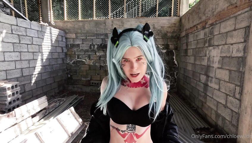 Chloe Wildd Gets Her Asshole Drilled As Rebecca - Anal, Blowjob, Sex, Outdoor, Blue Hair, Roleplay, Cosplay, Costume, Cyberpunk, Outdoor Anal, Big Boobs, Perky Tits, Cute, Young, Balls Sucking, Standing Doggystyle, Standing Sex, Doggy Style