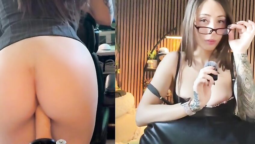 Elise Laurenne's Kinky Company Meeting Sex Fantasy - Masturbation, Vagina Sex Machine, Fuck Machine, Machine, Sex Machine, POV, OnlyFans Model, OnlyFans, Perfect Pussy, Perfect Tits