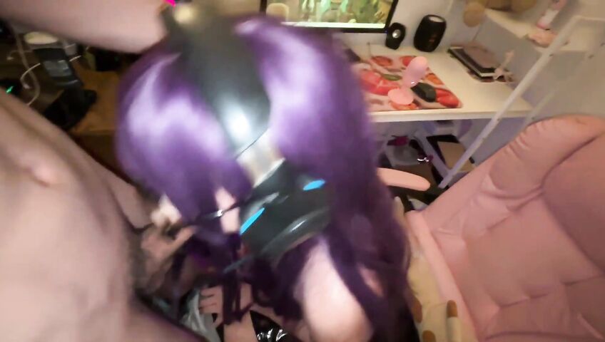 Gamer Kikisita Gets Fucked While Playing Valorant - Blowjob, Sex, Amateur, Gamer Girl, Brunette, Glasses, Nerdy, Purple Hair, Latina, Spanish, Big Ass, Big Boobs, Big Lips, Big Pussy, Perfect Pussy, Perfect Tits, Teen, Hairy Pussy, POV, Han