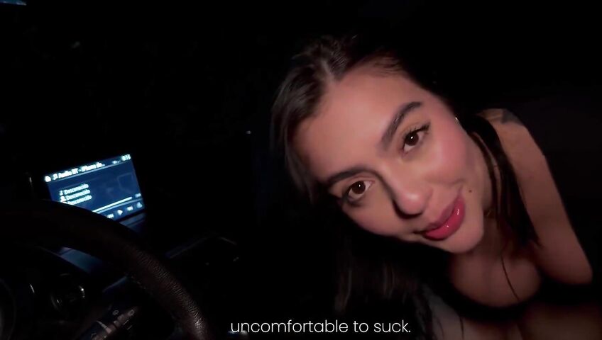 Iris Rodriguez Takes A Pounding In The Car - Blowjob, Outdoor, Sex, Uber, Driver, Car, Car Blowjob, Car Sex, Outdoor Quickie, Cumshot, Latina Blowjob, Latina, Tattoos, Cowgirl, Doggy Style